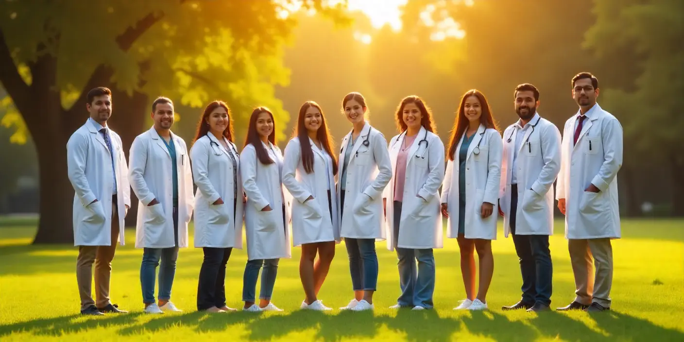 Craft Your Legacy in Healthcare.
Tagline: Build your foundation with premier MBBS and BSc Nursing programs in Georgia, designed for global impact.